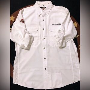 Mens Harley Davidson Long Sleeve Performance Shirt